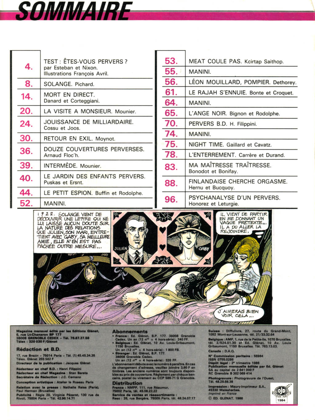 Circus HS 97 - Spécial Pervers page 3 full