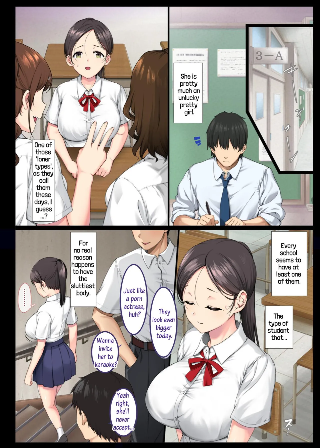 InCha Bishoujo wa, Tannin ni Okasarete mo Ikimakuru | Gloomy Girl with a Sexy Body Cums like Crazy when her Teacher Fucks Her 1 page 4 full