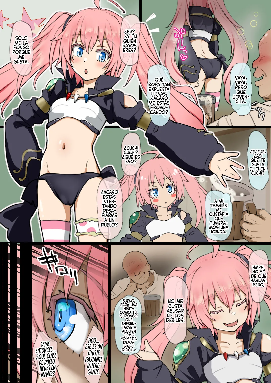 Milim to Ojisan page 1 full