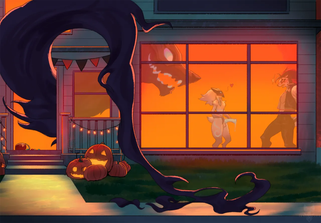 Halloween Night Spent with the Reaper page 3 full