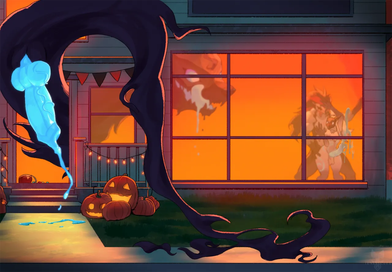 Halloween Night Spent with the Reaper page 4 full