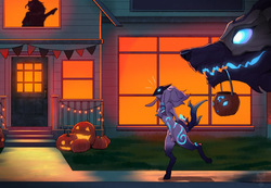 Halloween Night Spent with the Reaper