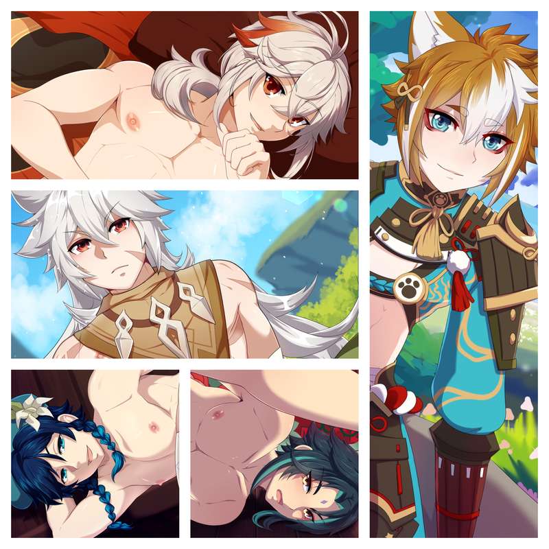 Genshin Impact Husbandos Vol 2 Pack page 1 full