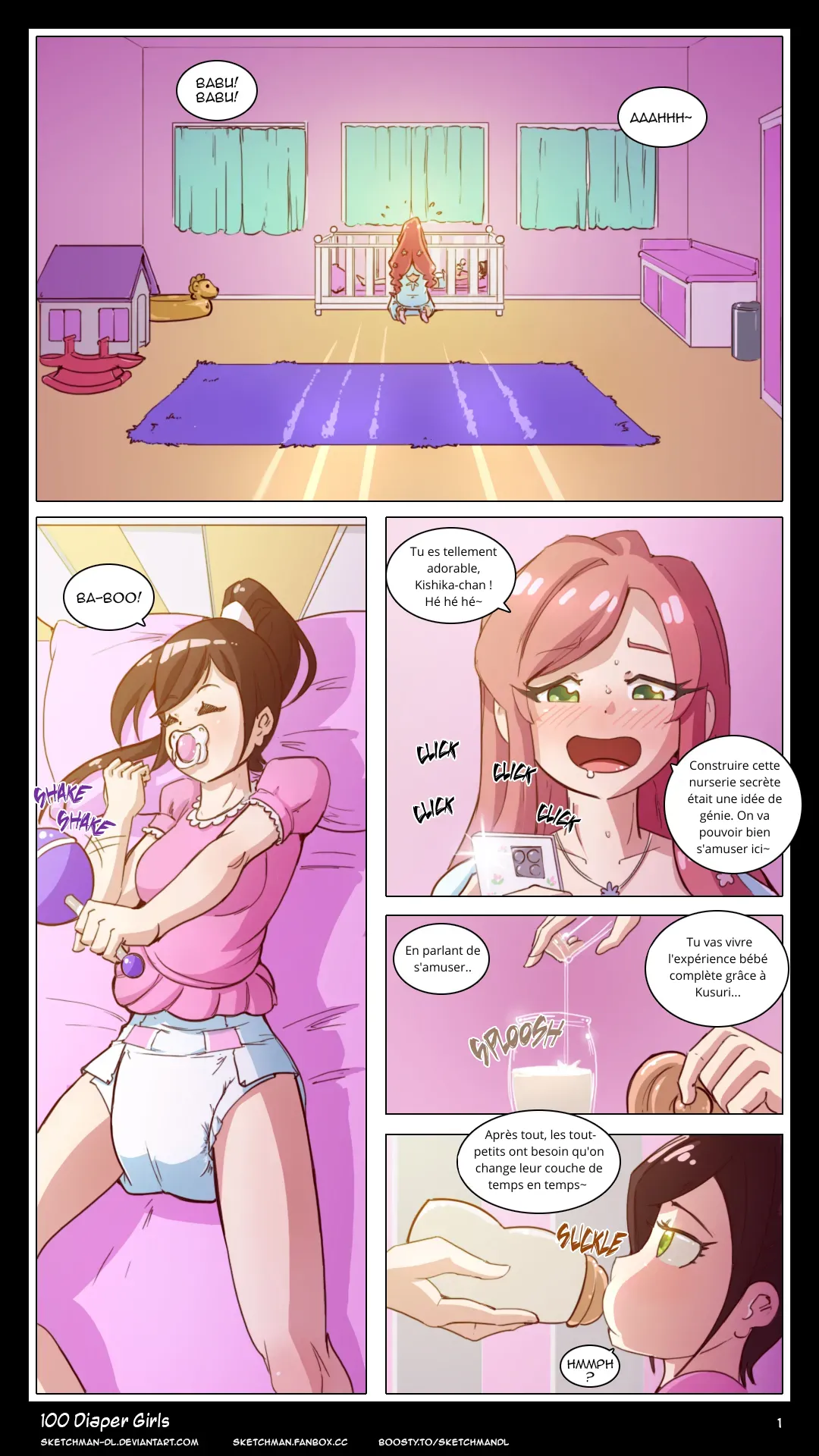 The 100 diaper girls page 2 full
