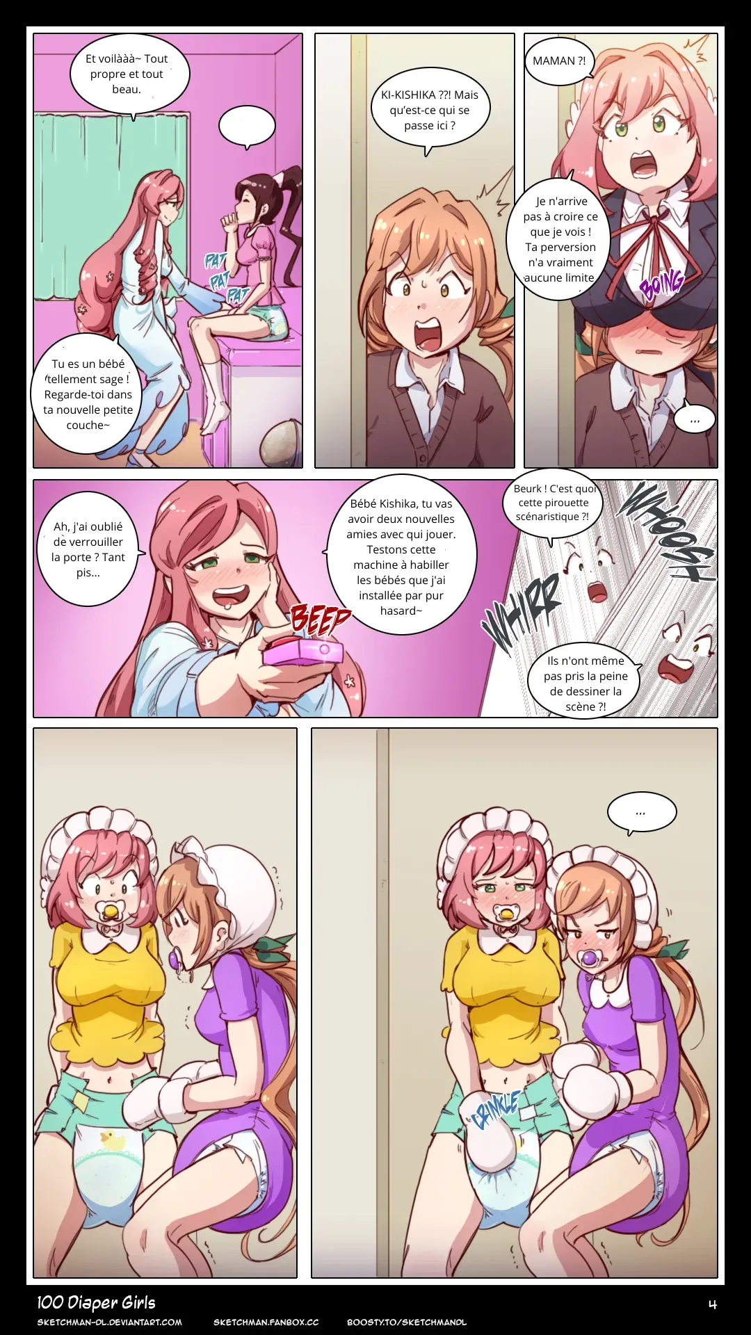 The 100 diaper girls page 5 full