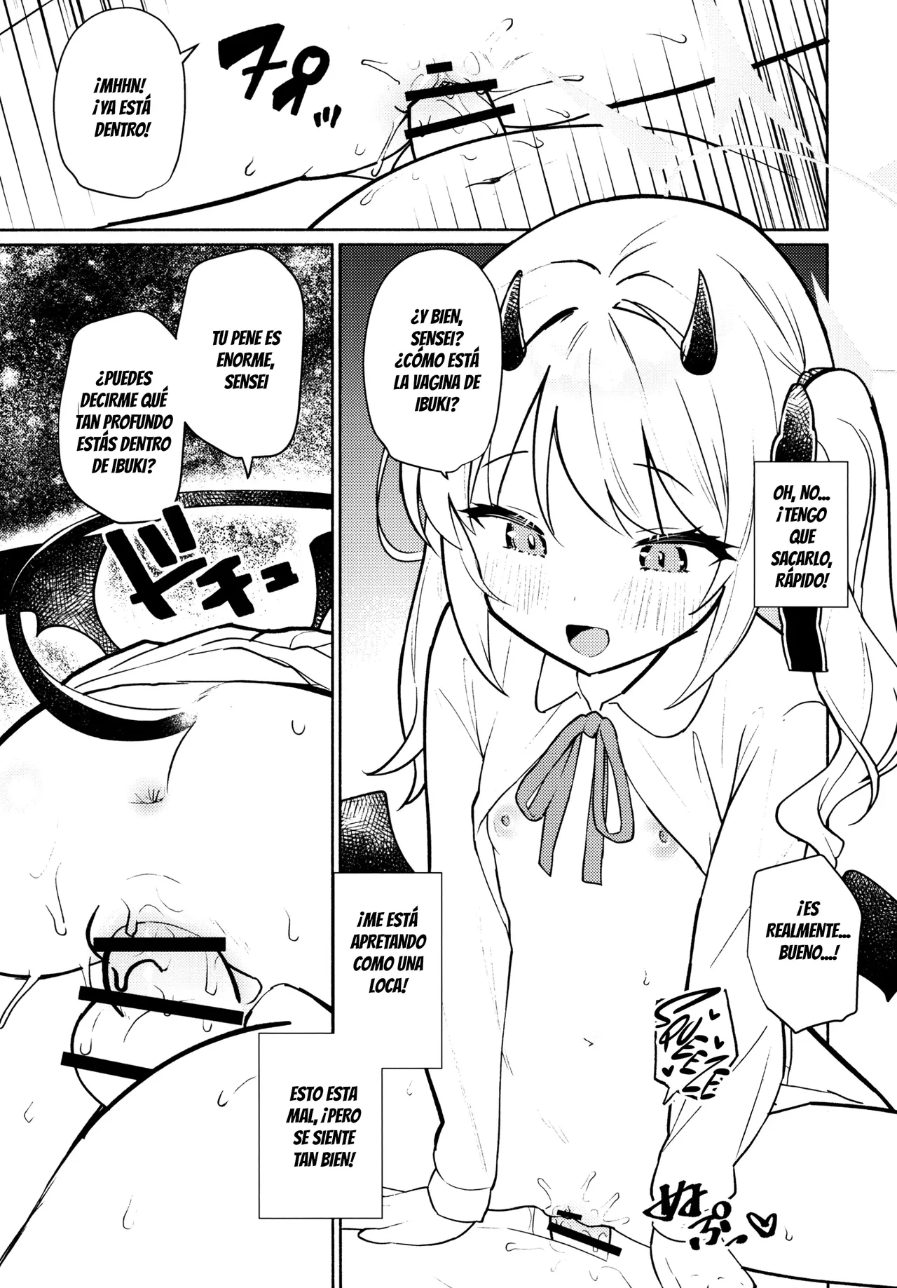 Akuma na Ibuki no Seieki Tank | La Tanqueada de Semen de la Diabólica Ibuki page 12 full