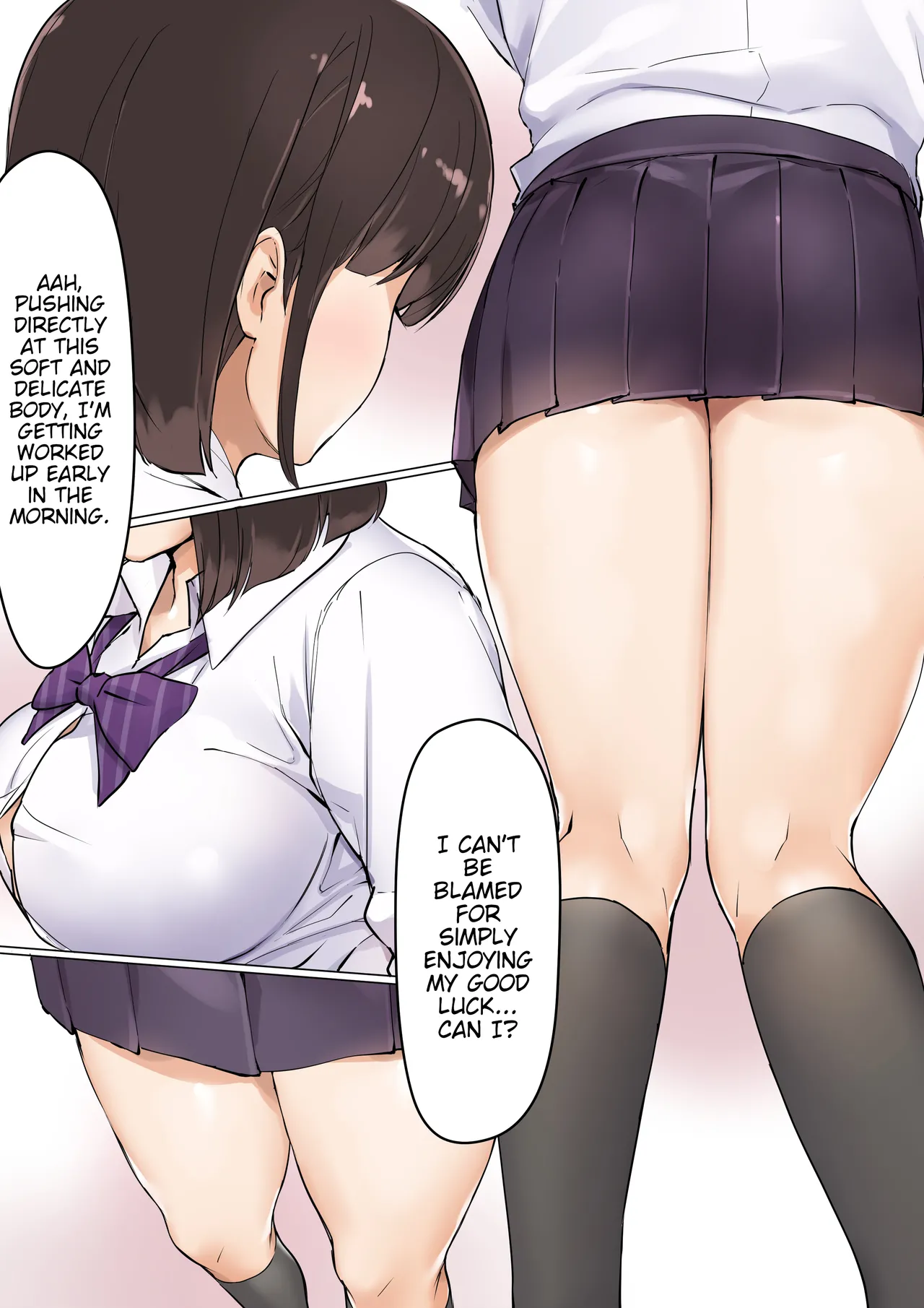 Inran Chijo JK ni Manin Densha de Gyaku Chikan Sareta Ato Hotel de Seigangu ni Sareta | After Being Reverse-Molested on a Crowded Train by a Lewd High School Girl, I Was Used Like a Sex Toy in a Love Hotel. page 3 full