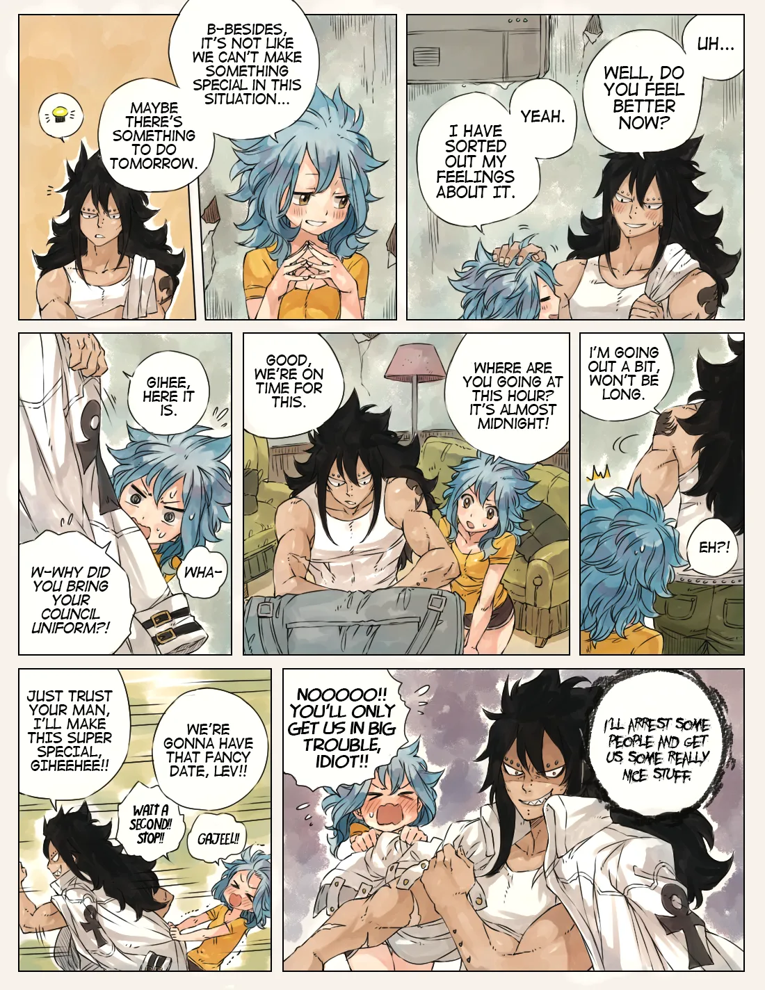 First Time - Fairy Tail DJ page 4 full