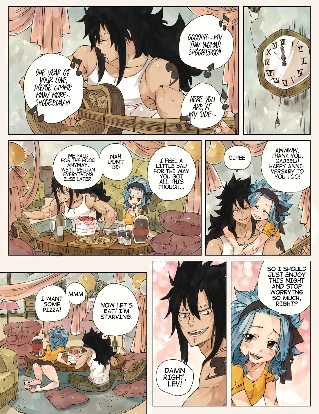 First Time - Fairy Tail DJ page 5 full