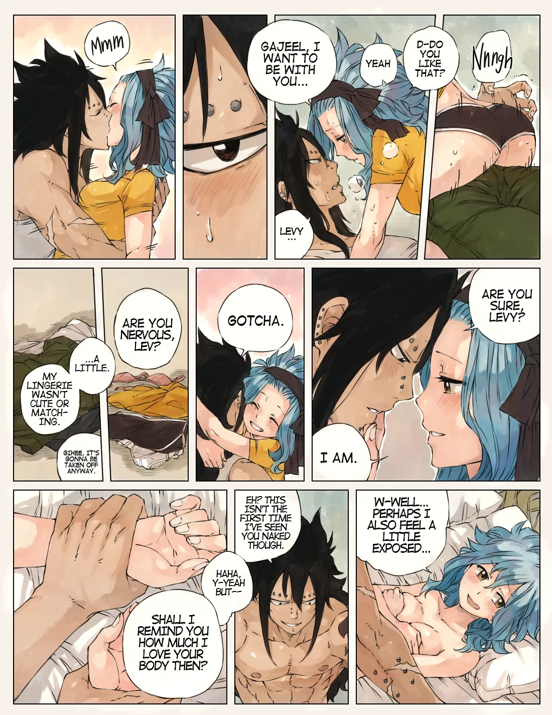 First Time - Fairy Tail DJ page 8 full