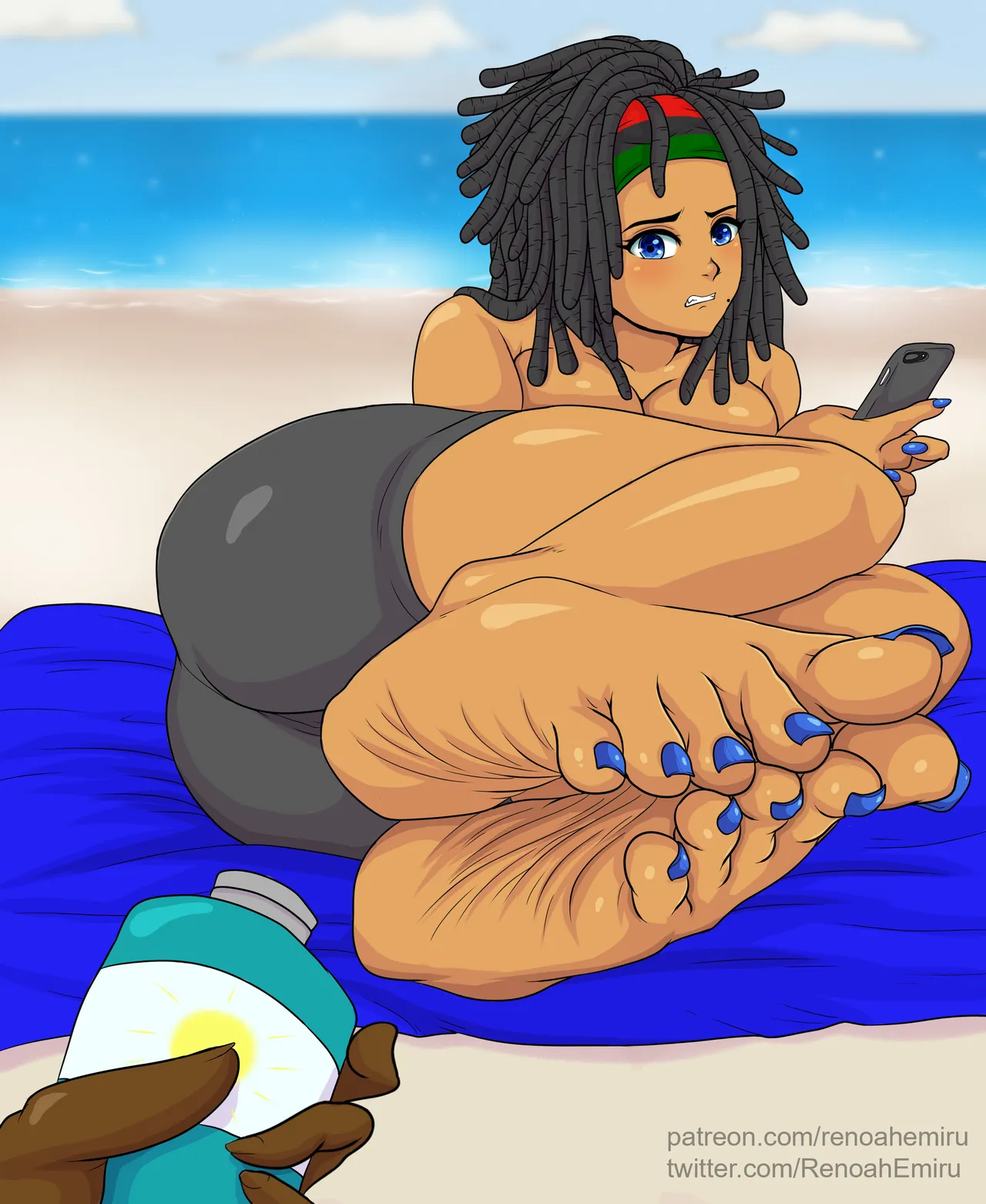 Kaori  Beach Day page 9 full