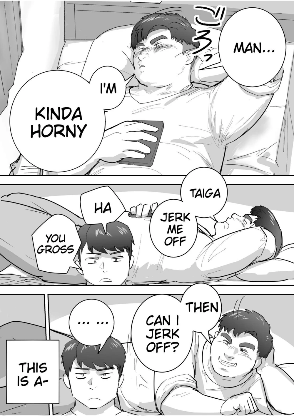 Gachimuchi Dōtei Kun To Jareattetara Gachi De Kōfun Shitete Yabai | Messing Around With Virgin Buff Dude, Got Seriously Turned On page 7 full