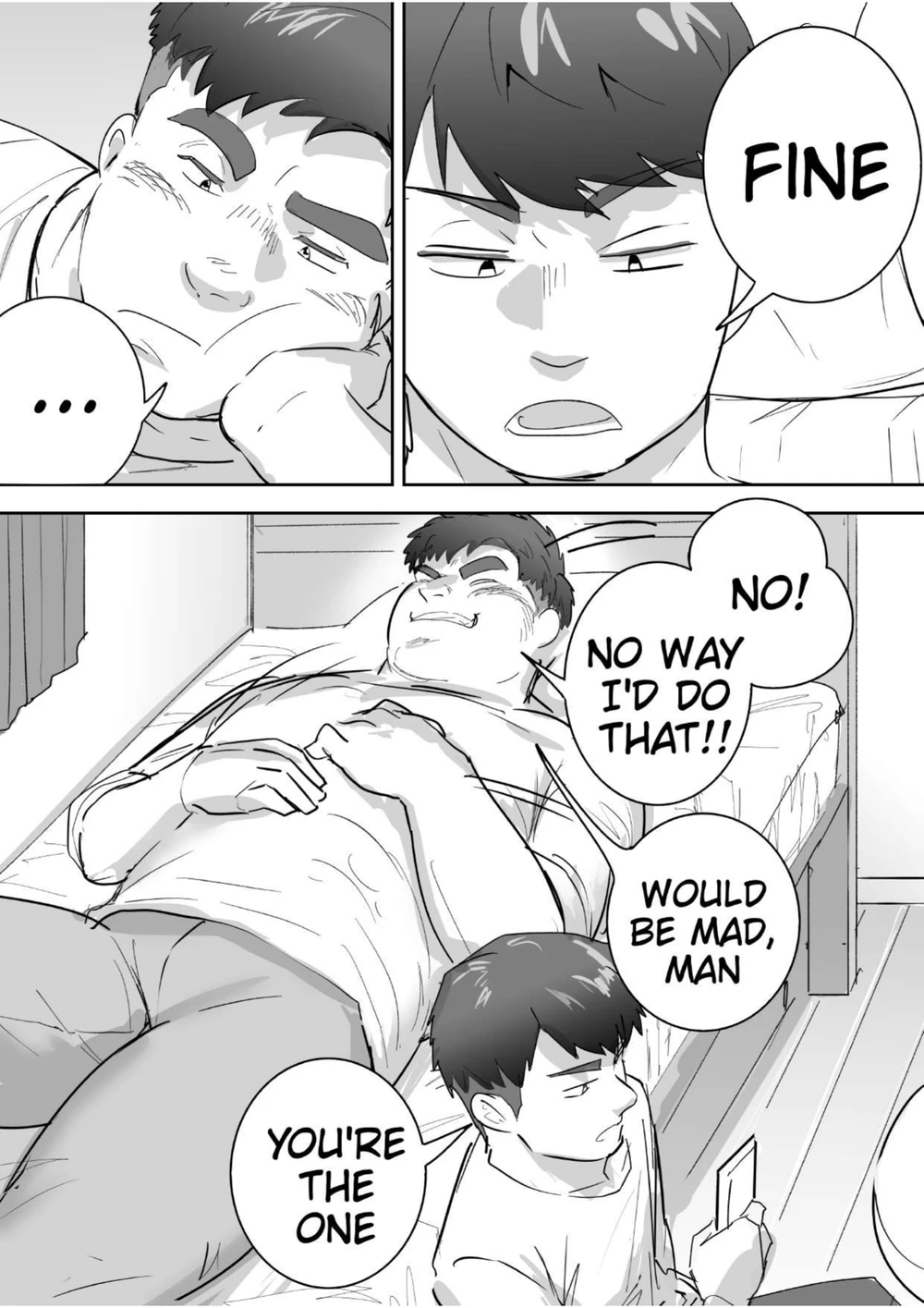 Gachimuchi Dōtei Kun To Jareattetara Gachi De Kōfun Shitete Yabai | Messing Around With Virgin Buff Dude, Got Seriously Turned On page 9 full