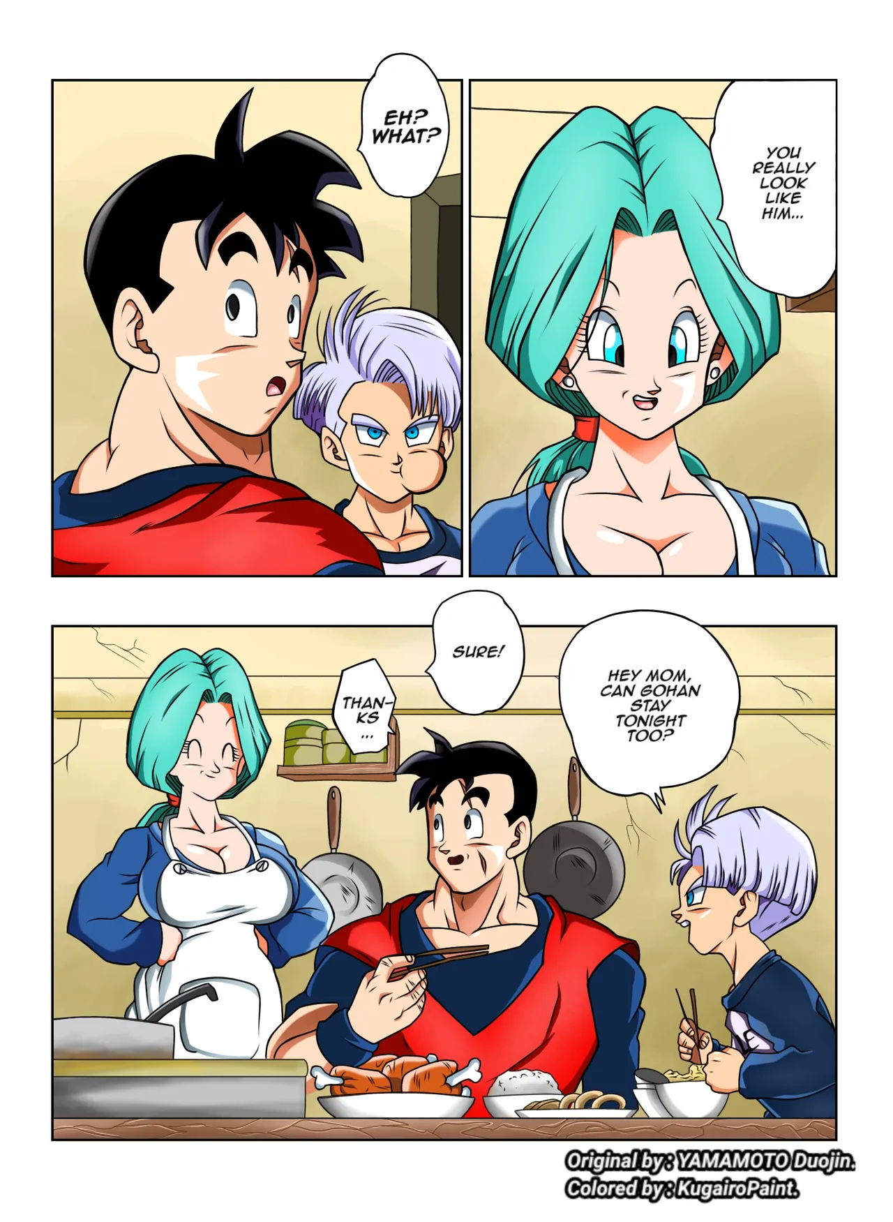 Lots of Sex in the Future! Bulma and Gohan page 3 full
