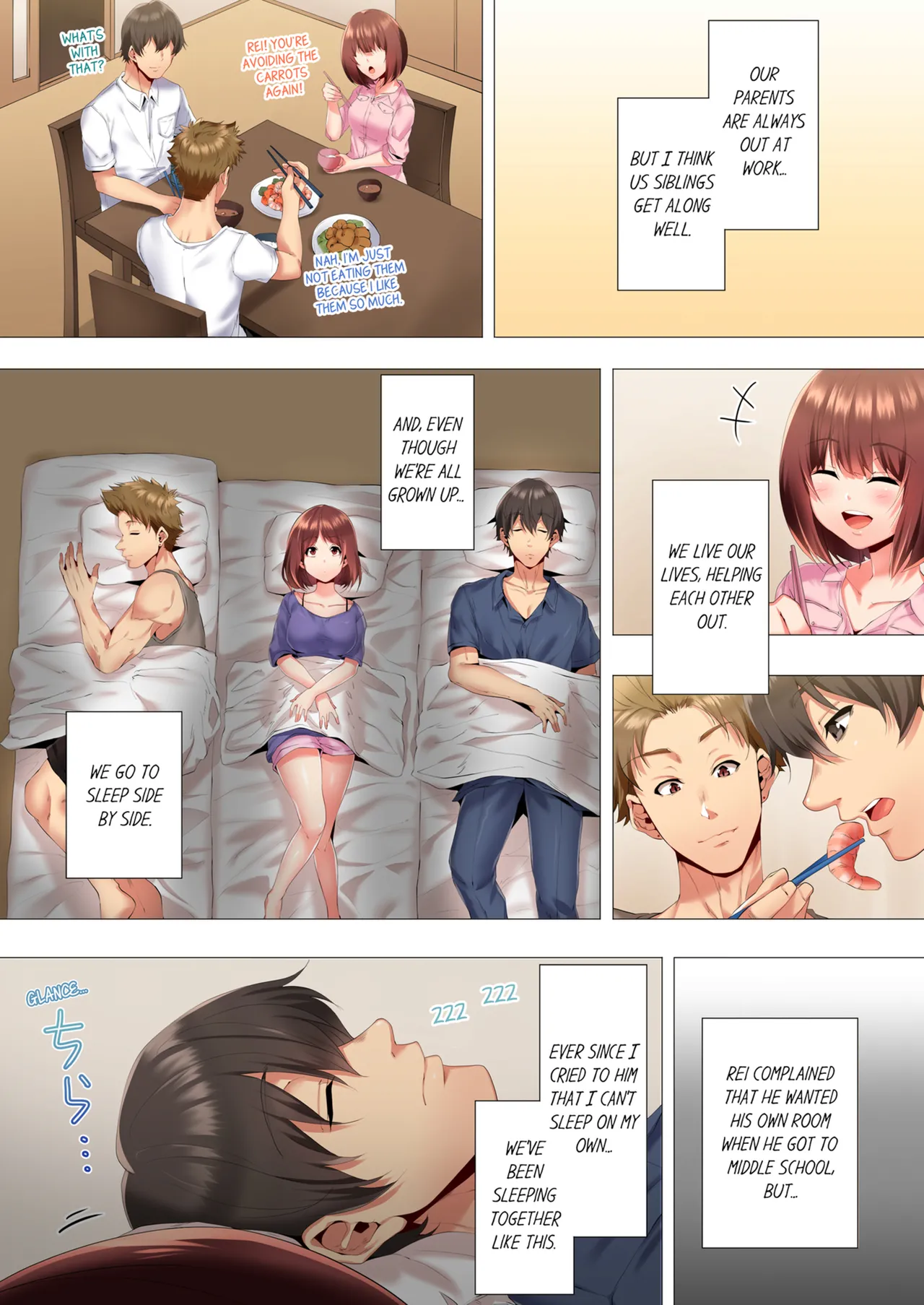 Futari de Watashi o Ikasenaide...! ~Kurayami, Majiwaru Kyoudai Futon~  | My 2 Step-Brothers are Ganging Up on Me!  Vol.1-3 page 8 full