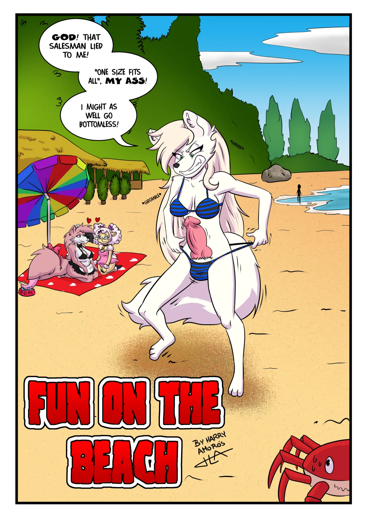 Fun on the Beach page 1 full