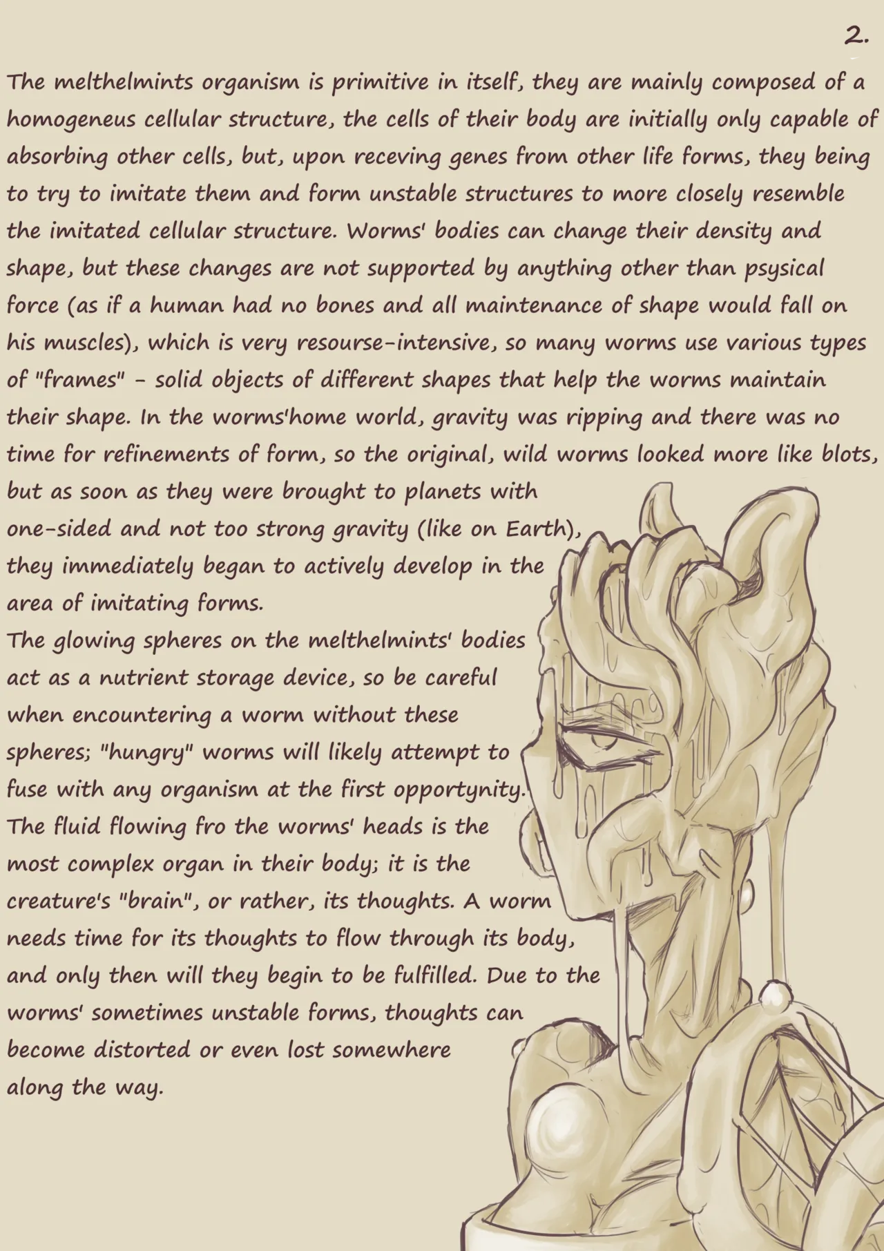 "Worms in the rain" page 3 full