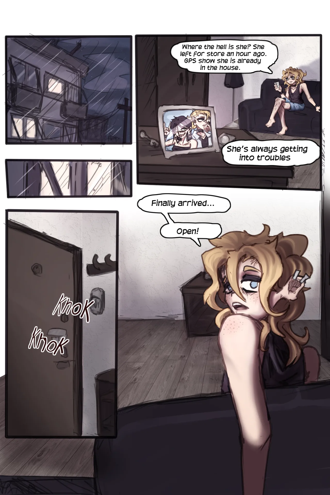 "Worms in the rain" page 4 full