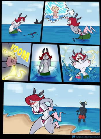 [Luna Awoona/RushEloc] The Cursed Bikini Saga cover