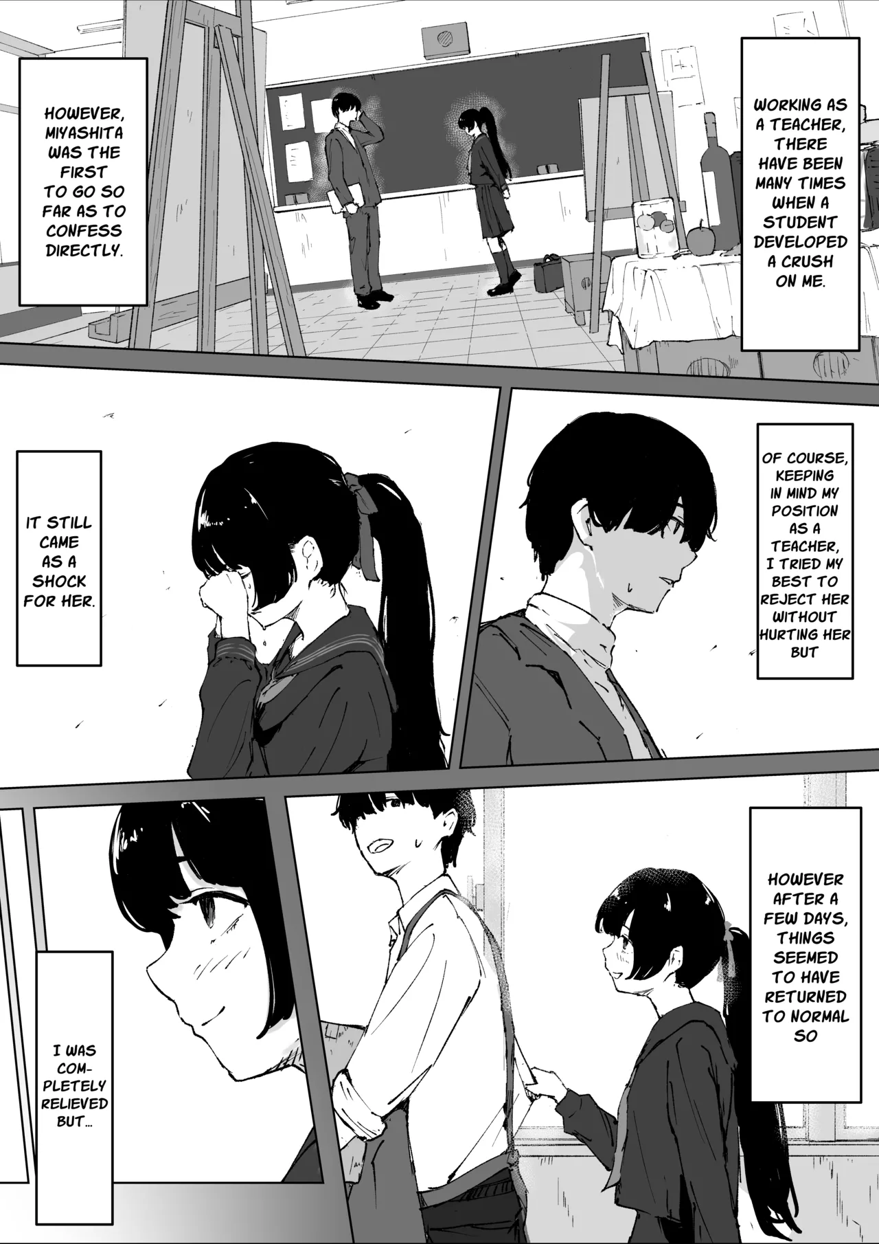 Oshiego no Menhera ni Nerawareta Kyoushi | Teacher Targeted By His Mentally Ill Student page 4 full