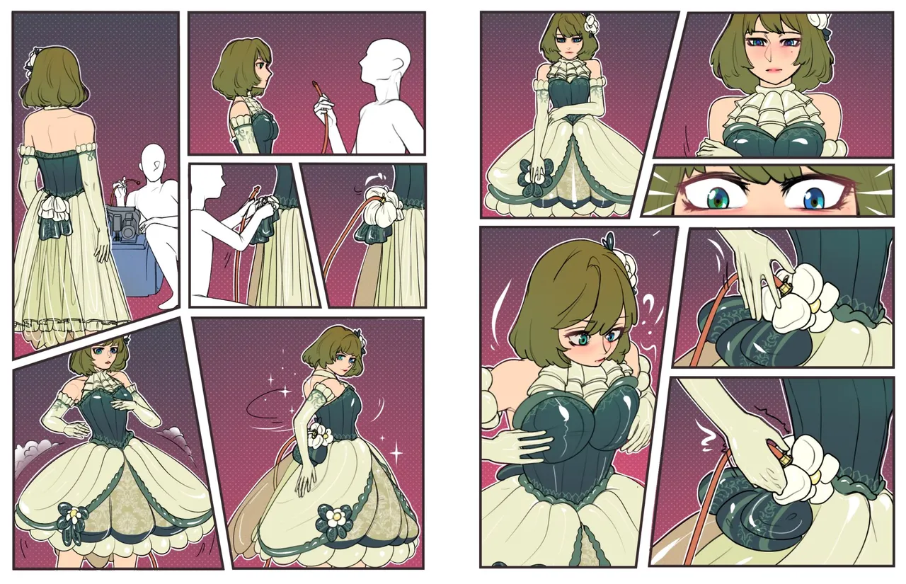 An unusual 'stage costume' page 1 full