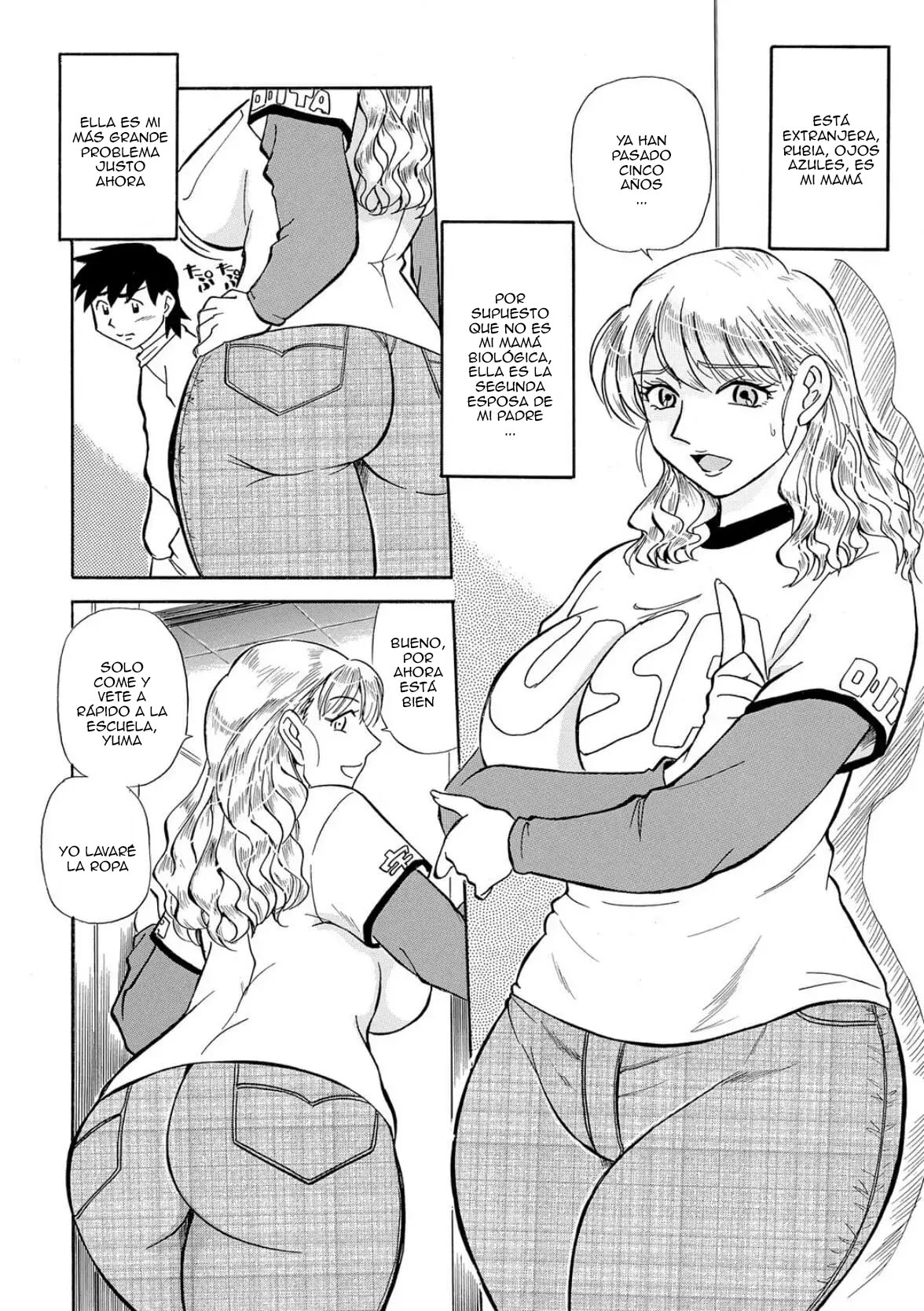 Hitozuma Hamegurui 1-2｜Madura y Ninfómana 1-2 page 6 full