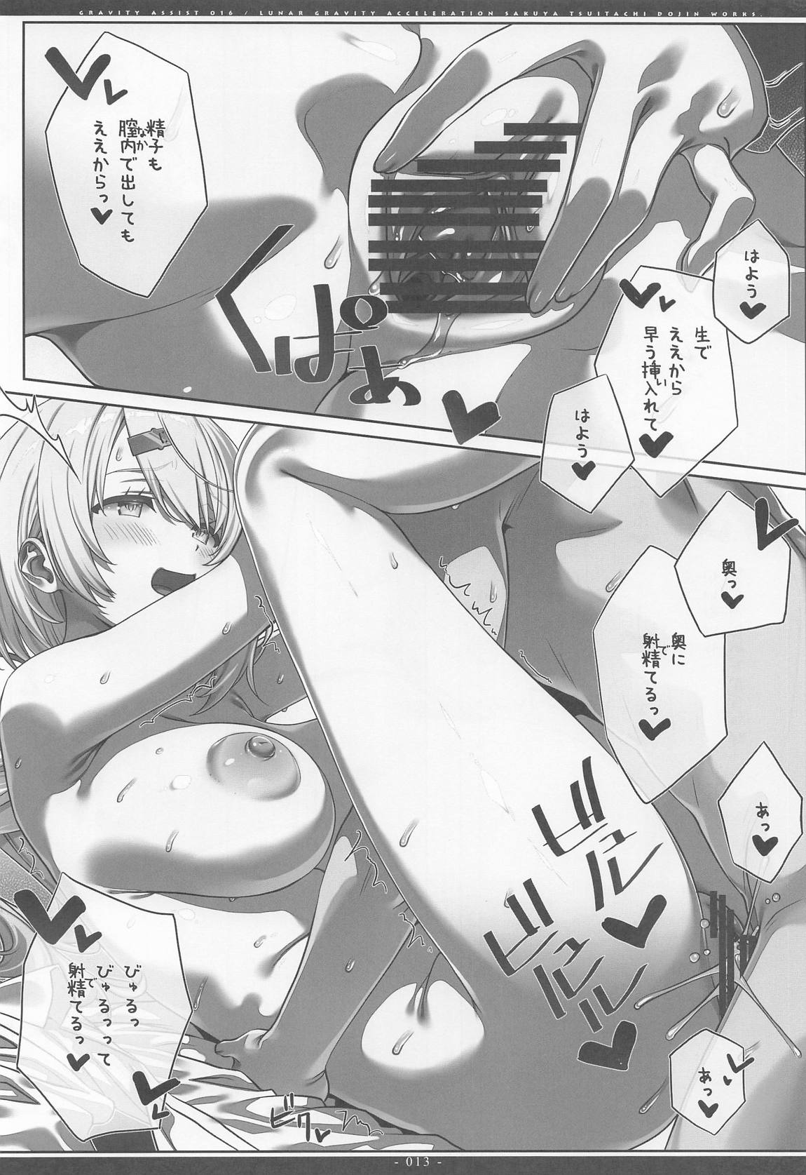 Gravity assist 016 一回、エッチした相手とは、エッチへのハードルが下がるねって話。 page 12 full