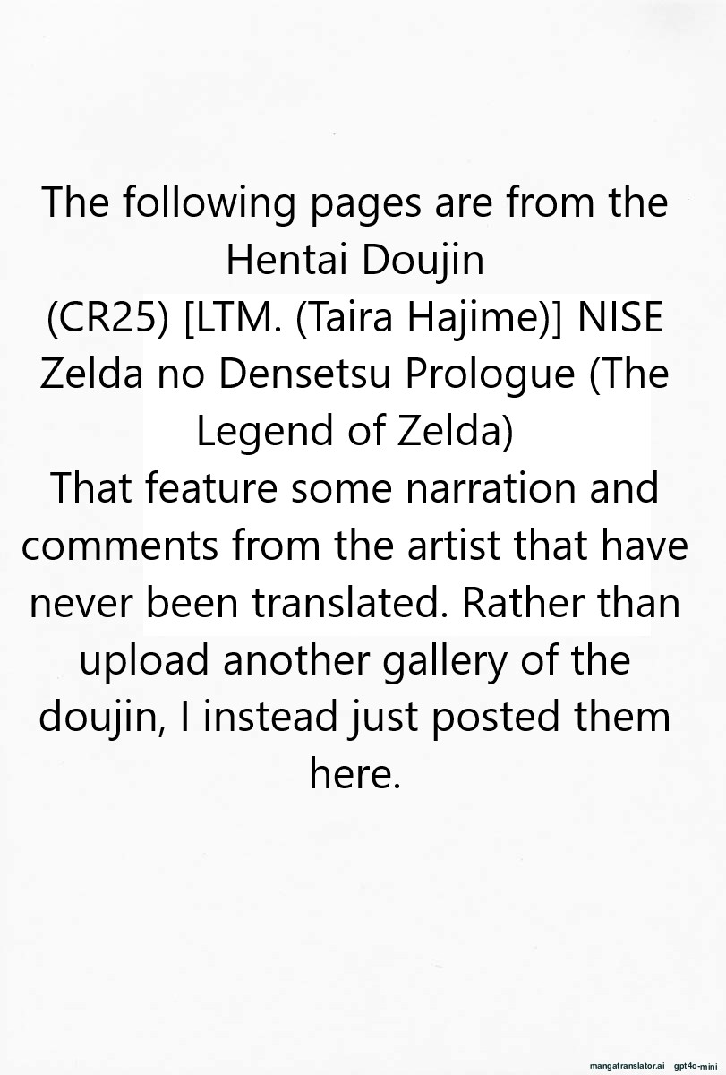 Tsuretsure in CR29   Plus three pages from the Zelda Nise page 11 full