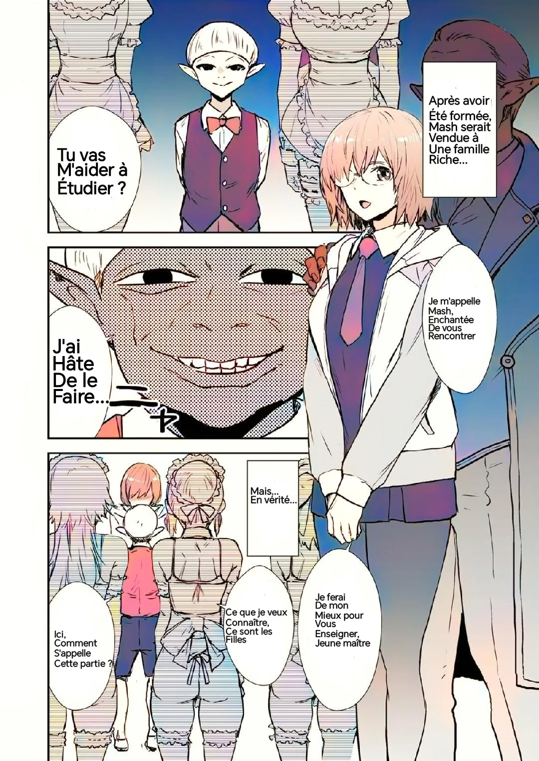 Mash to Are suru Ningen Bokujou | Mash est capturée et vendue comme esclave page 11 full