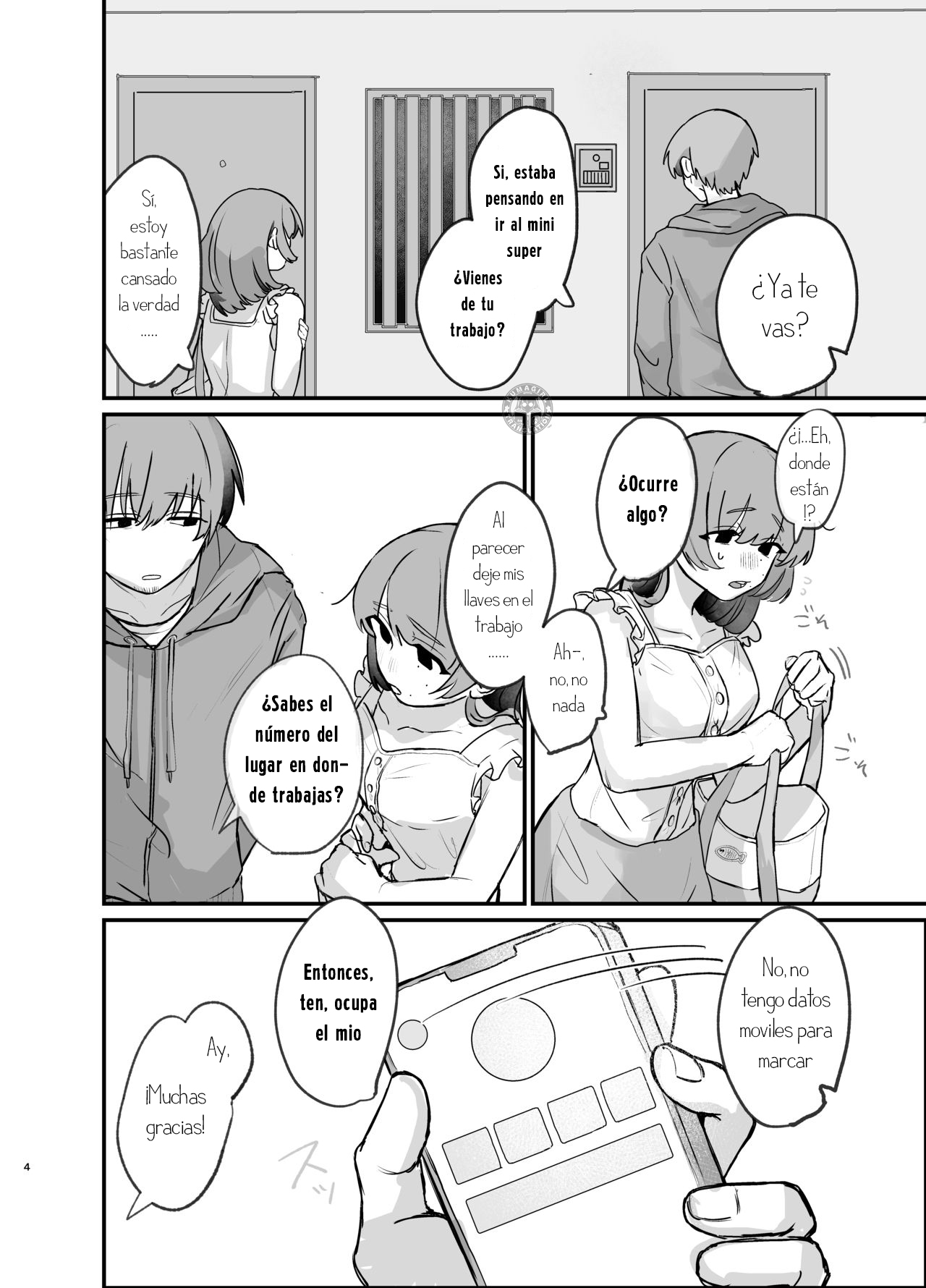 Tonari no Heya ni, Koi to Doku. ーYurufuwa Stalker ni GyaRa sarete Wasurerarenaku Saserareruー｜Amor y Veneno en la Habitación de al Lado. ーCuando un Acosador Tranquilo Da un Giro a la Situación y Te Convierte en Alguien Inolvidableー page 4 full