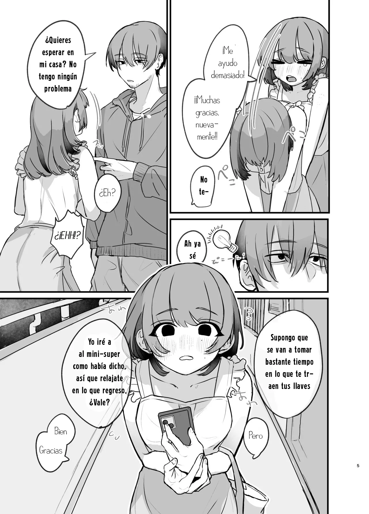 Tonari no Heya ni, Koi to Doku. ーYurufuwa Stalker ni GyaRa sarete Wasurerarenaku Saserareruー｜Amor y Veneno en la Habitación de al Lado. ーCuando un Acosador Tranquilo Da un Giro a la Situación y Te Convierte en Alguien Inolvidableー page 5 full