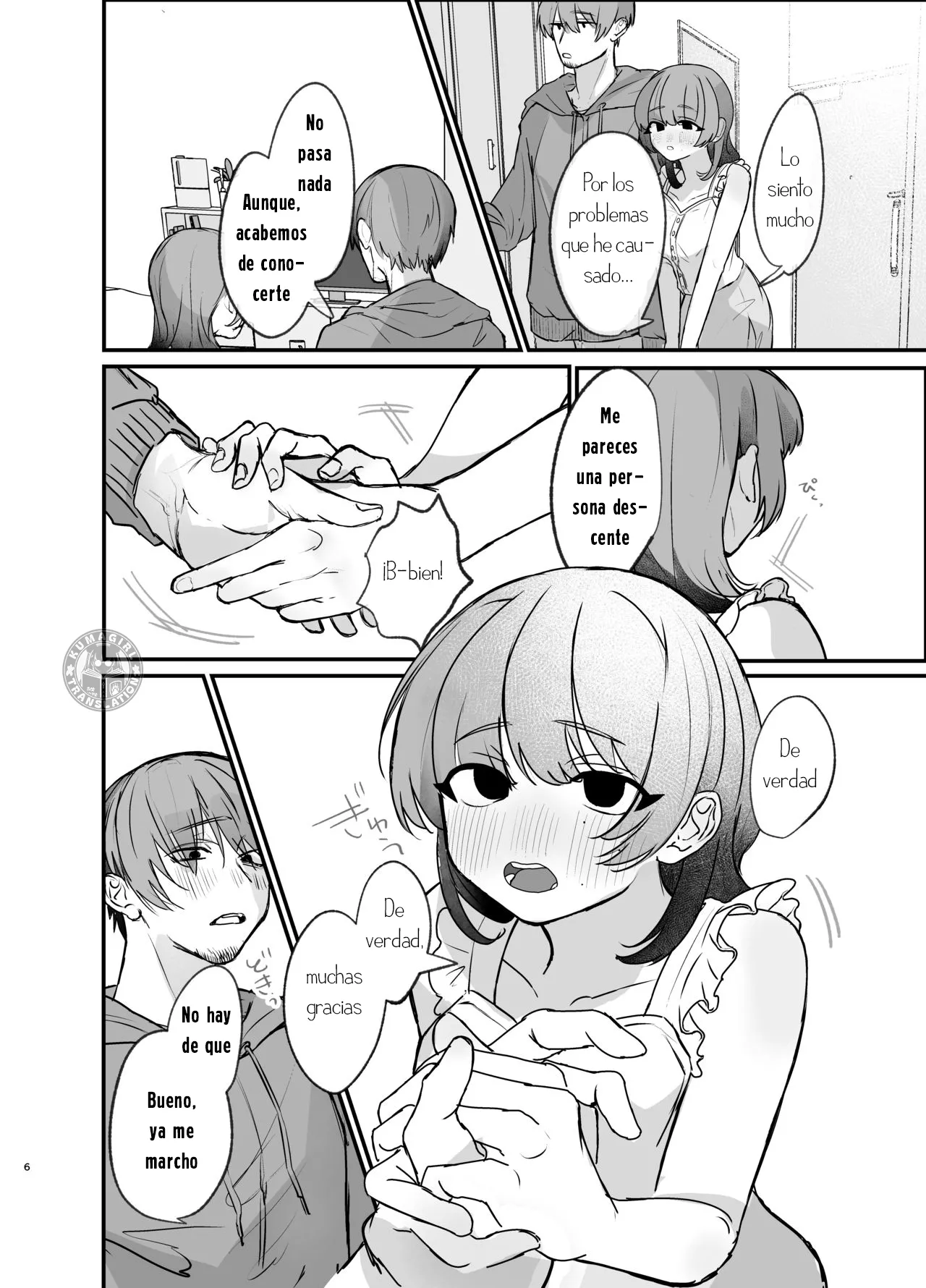 Tonari no Heya ni, Koi to Doku. ーYurufuwa Stalker ni GyaRa sarete Wasurerarenaku Saserareruー｜Amor y Veneno en la Habitación de al Lado. ーCuando un Acosador Tranquilo Da un Giro a la Situación y Te Convierte en Alguien Inolvidableー page 6 full