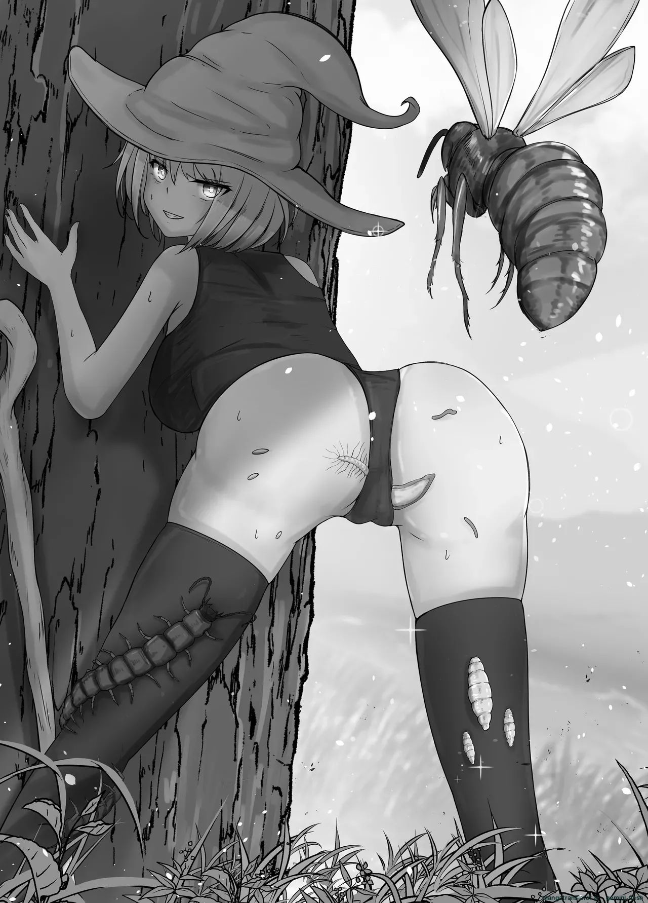 Onna Mahoutsukai-san Mushikan Hanashi 2  MTL page 3 full
