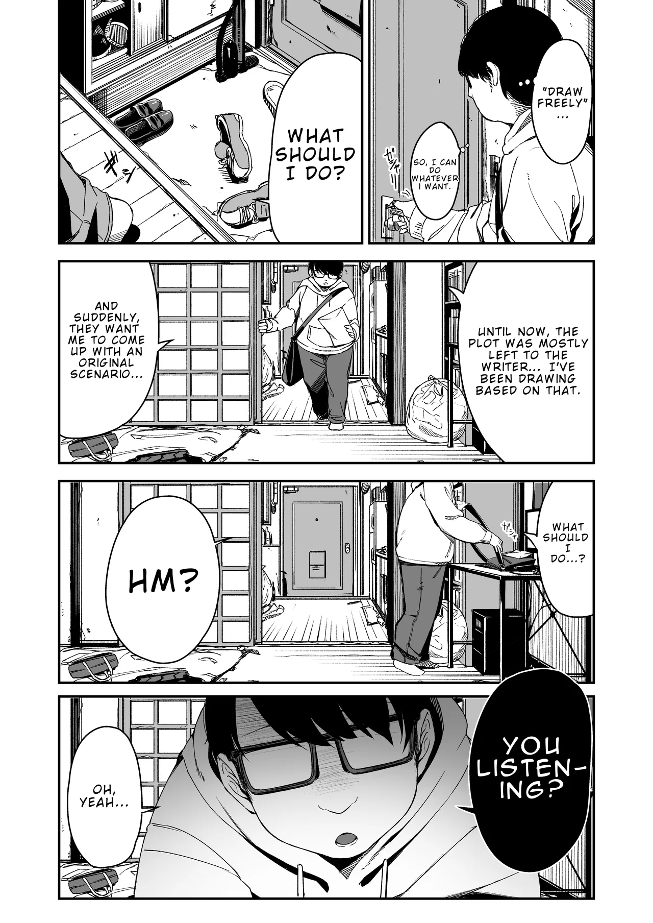 Do-M Shoujo wa, Manga no Naka de page 6 full