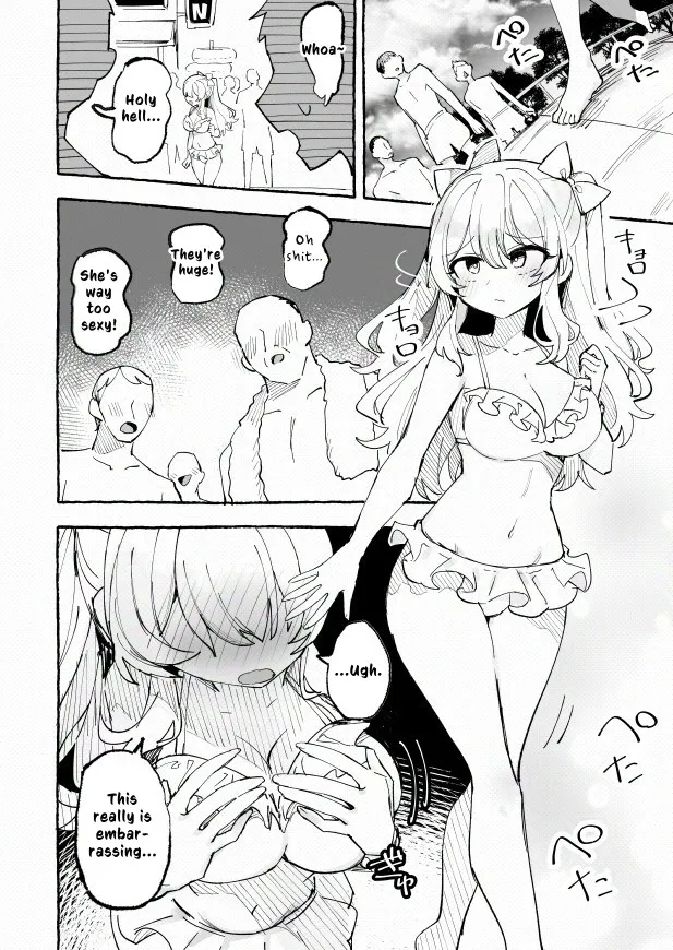 Mizugi to Shuuchi to Itazura to -Classmate ni Sarasareta Namachichi- + ~IF Story~ | Swimsuit and Humiliating Pranks and... ~Exposed Breasts~ + ~What If Story~ page 11 full