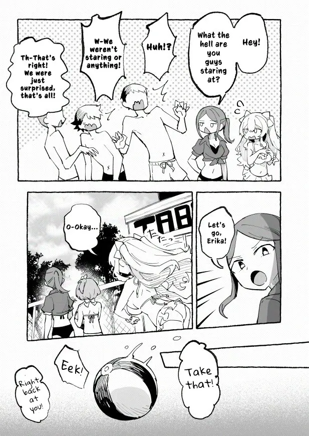 Mizugi to Shuuchi to Itazura to -Classmate ni Sarasareta Namachichi- + ~IF Story~ | Swimsuit and Humiliating Pranks and... ~Exposed Breasts~ + ~What If Story~ page 12 full