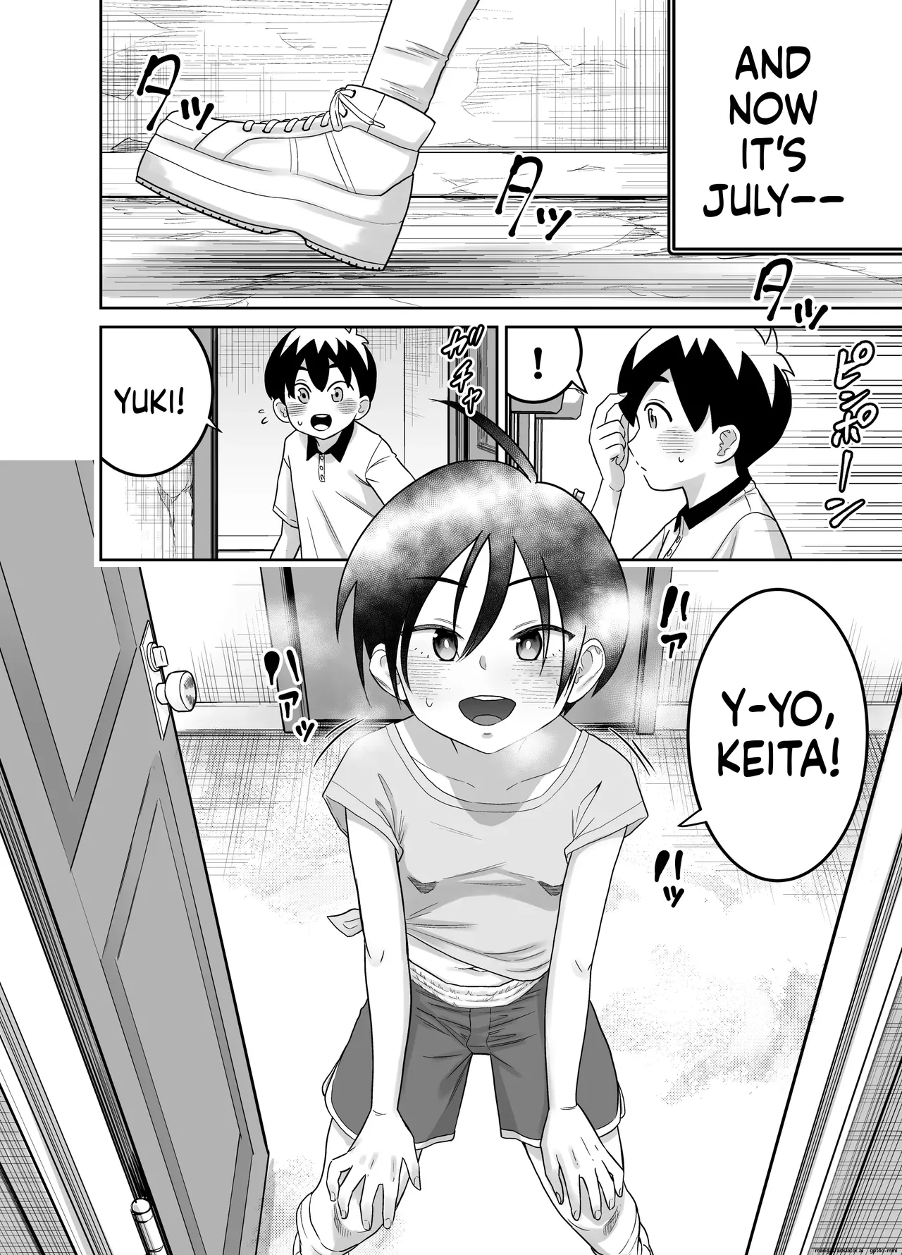 Danchi no Tomodachi Chuuhen + Omake Manga Boroboro no  Kakkou datta Danchi no Tomodachi ni Kawaii Fuku  o  Kisete mita  | My Friend from the Apt. Complex Pt. 2 + I Tried Dressing Up My Friend from the Apartment Complex Who Was in Tatters in Cute Clothes. page 5 full