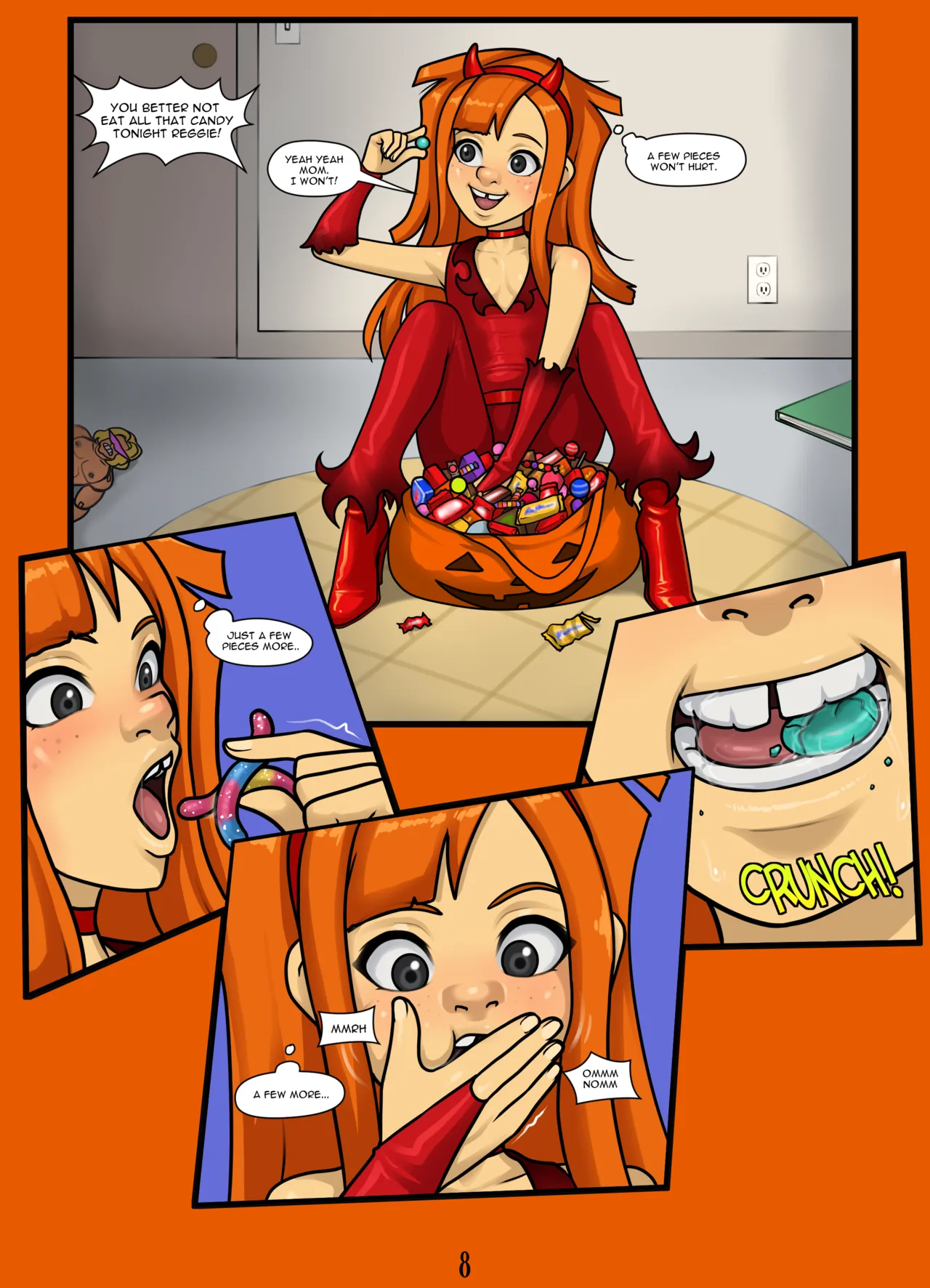 Lil' Monsters 3 page 8 full