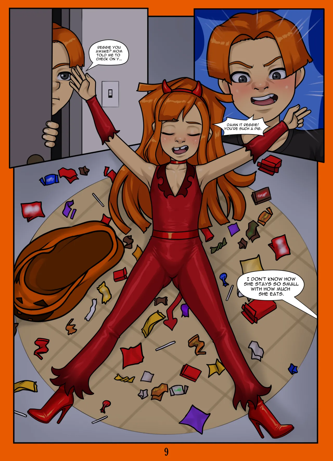 Lil' Monsters 3 page 9 full