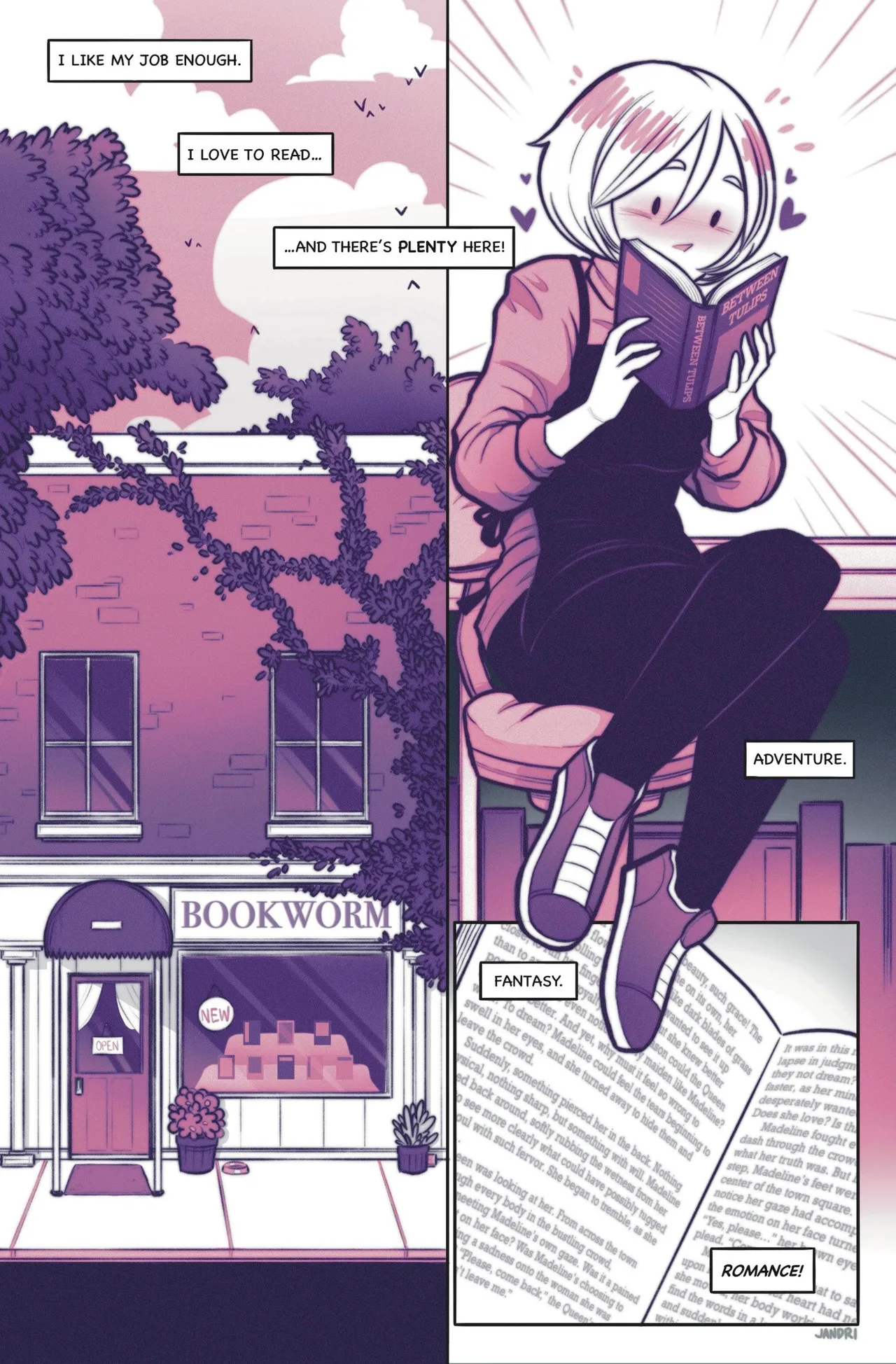 Bookworm - Chapter One: Suggestion page 3 full