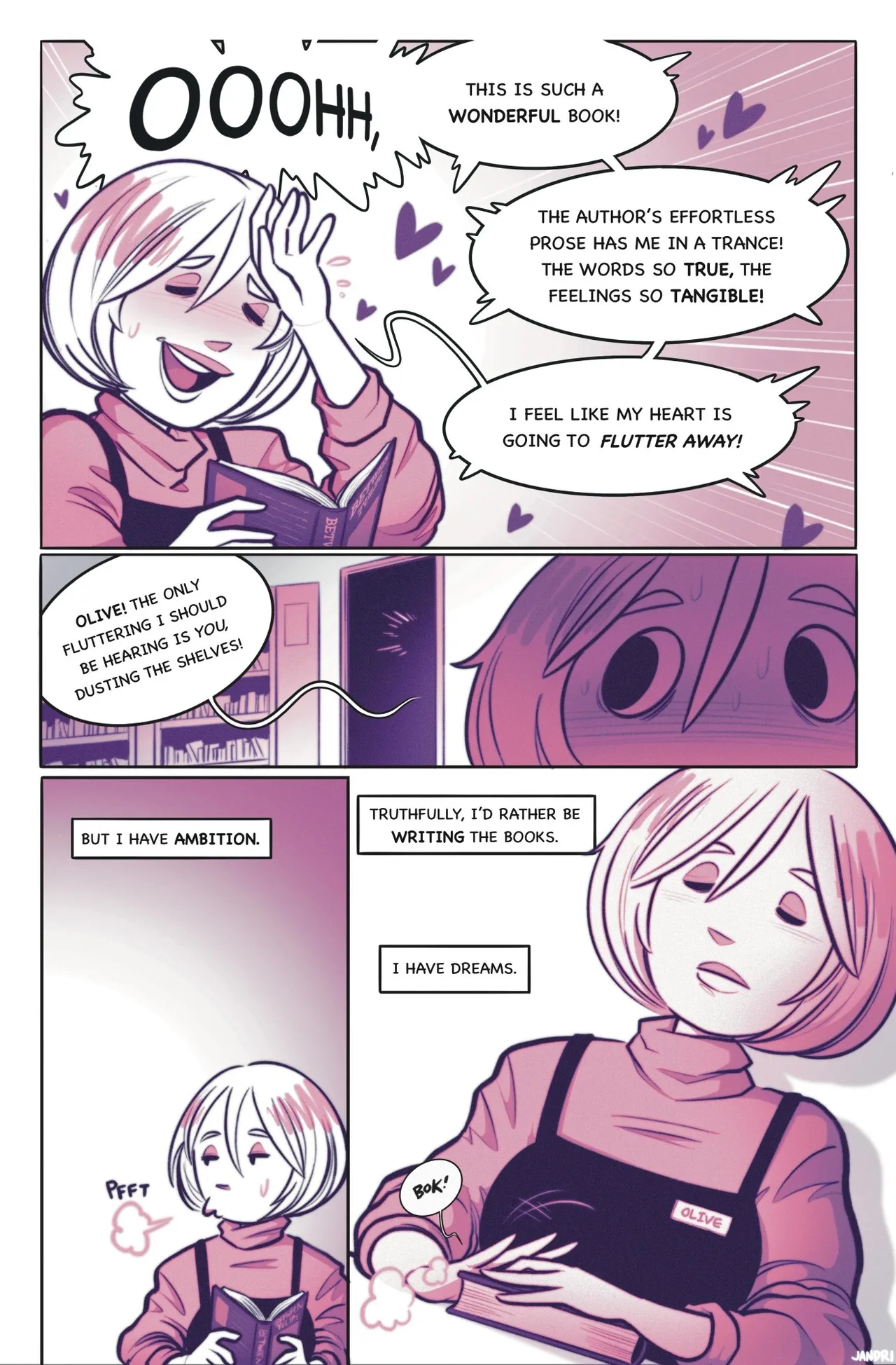 Bookworm - Chapter One: Suggestion page 4 full