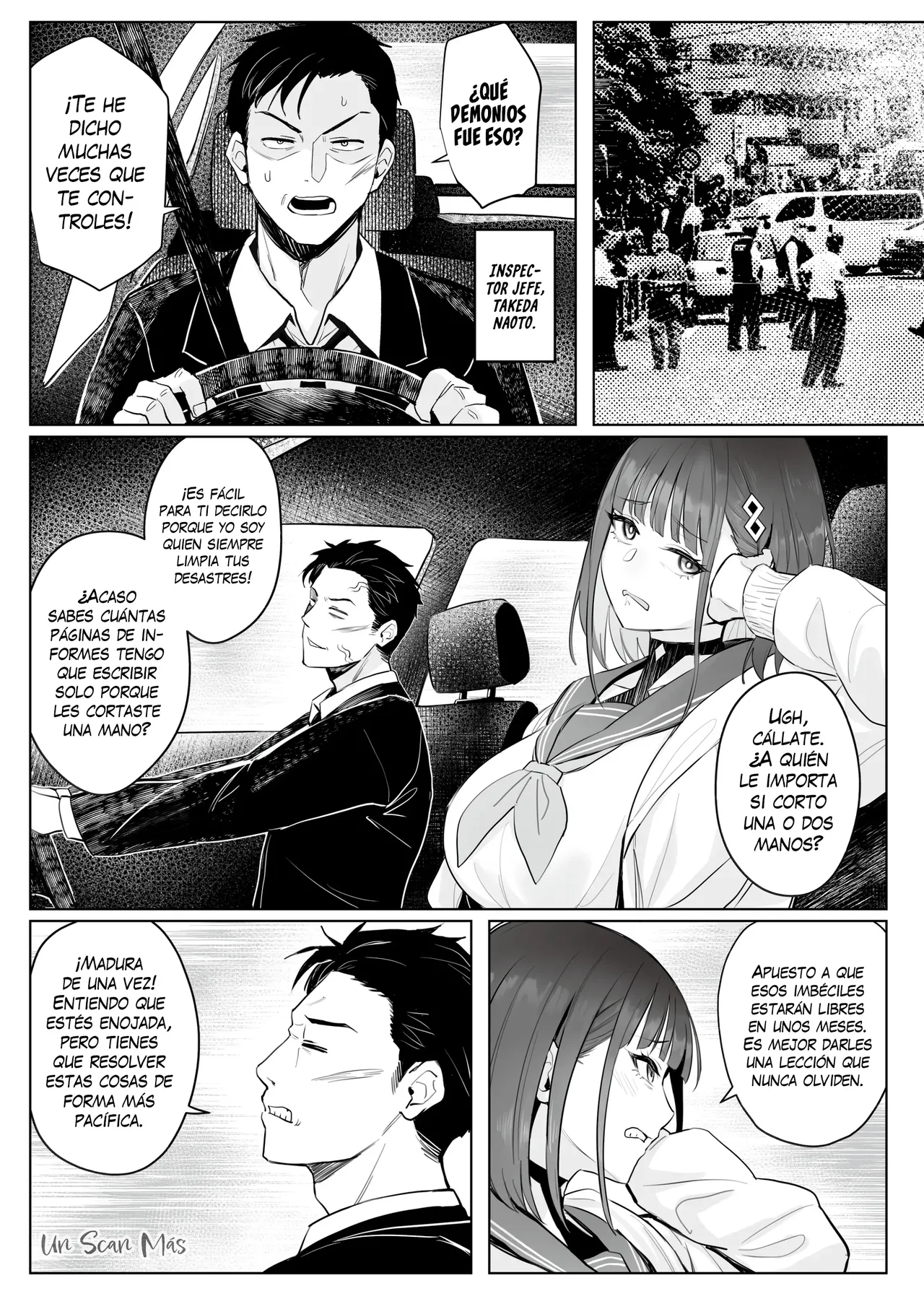 Moto Mahou Shoujo no Shigoto Hanashi Ao｜El Trabajo De La Ex Chica Magica Azul page 11 full