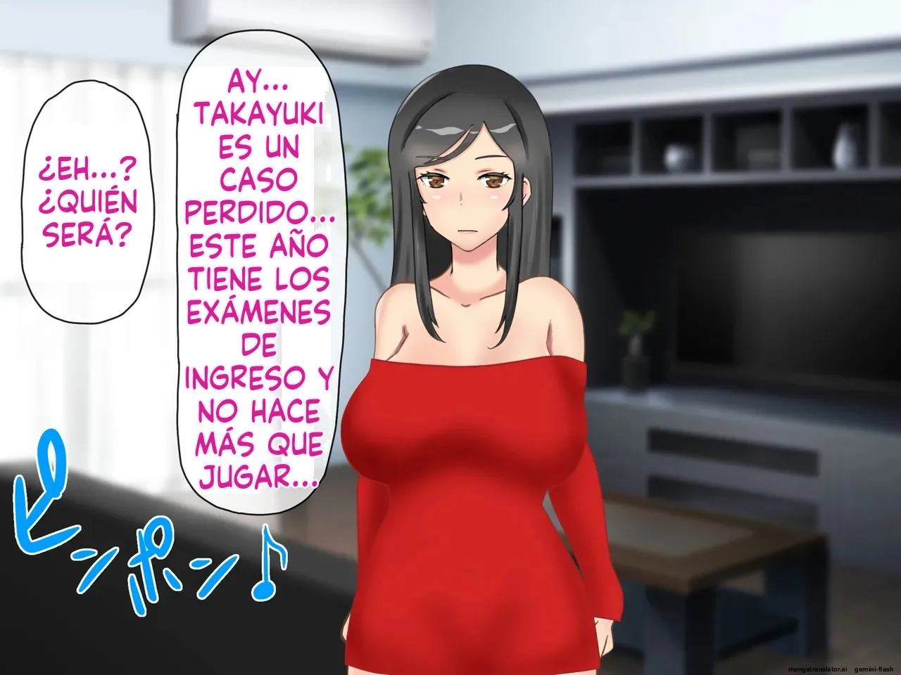 Musuko no Dokyuusei ni NTR & Haramaserareta Kyonyuu Bijin Haha  MTL page 3 full