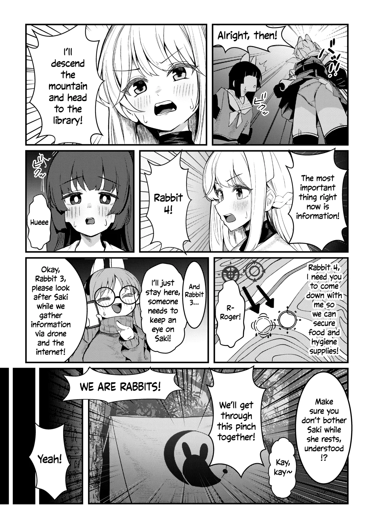 Usagi Goya Yori Ai o Komete | From The Rabbit Hutch With Love page 8 full