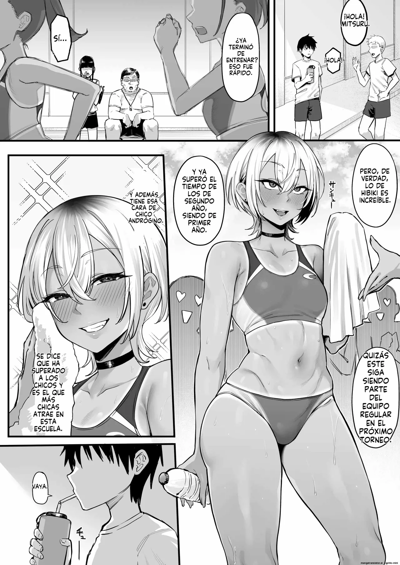 Rikujoubu no Boyish na Osananajimi ga suru Dare ni mo Ienai Koto｜Las Cosas que Hace mi Marimacha Amiga de la Infancia del Club de Atletismo y que no Puede Contarle a Nadie page 3 full