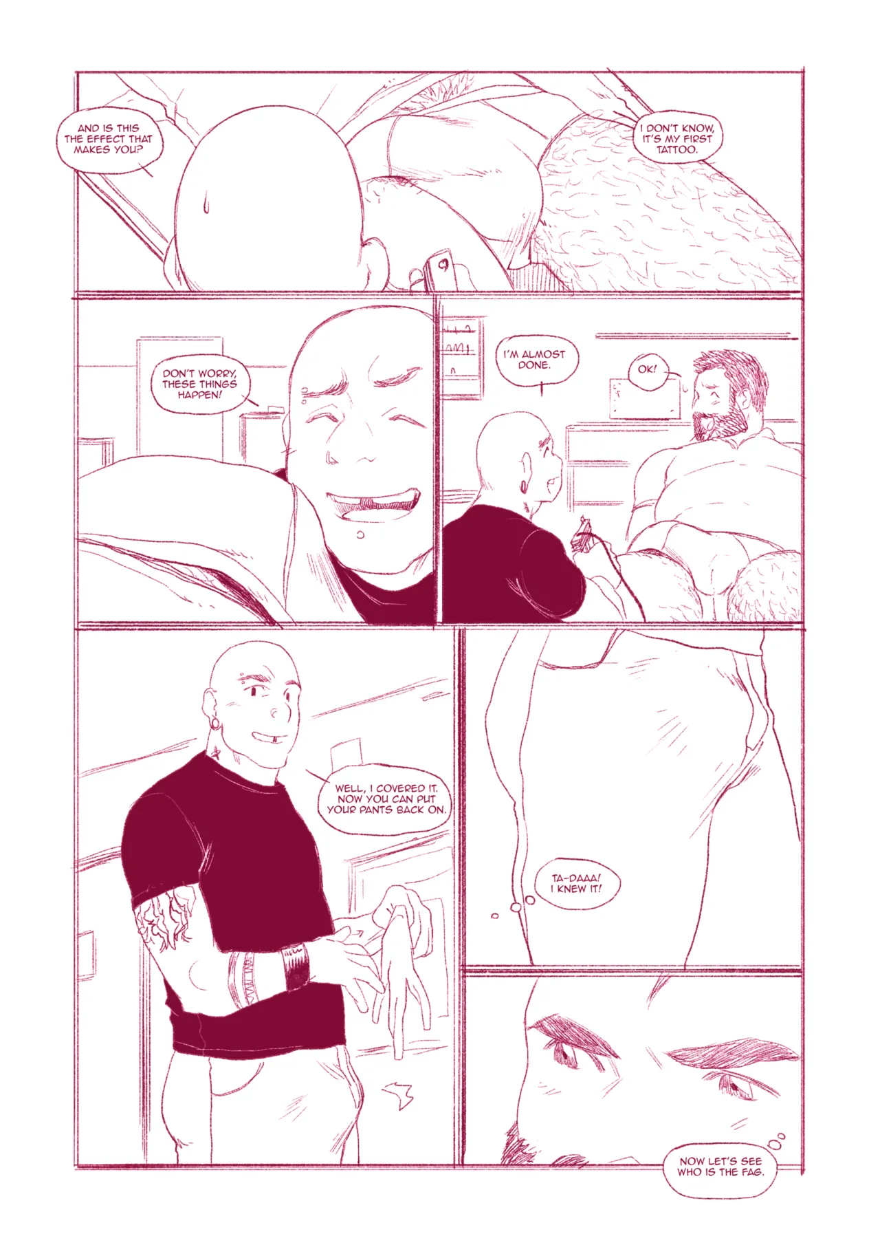 Inking Bruno page 7 full