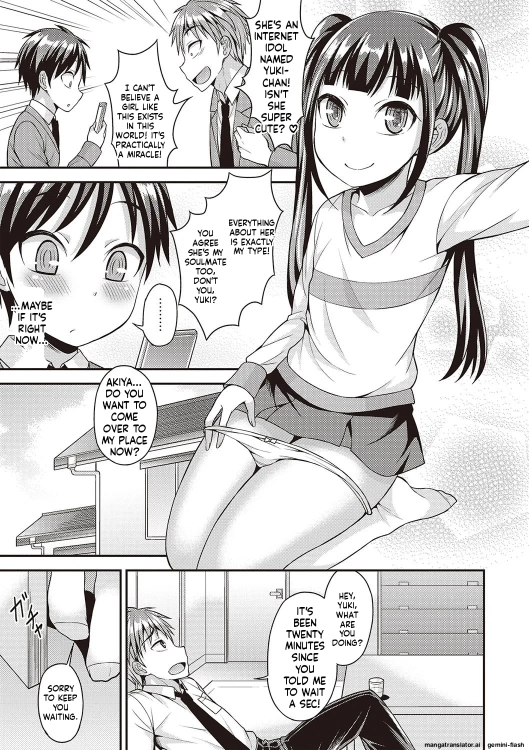 Otokonoko Kanzen Mesuka Keikaku! page 6 full