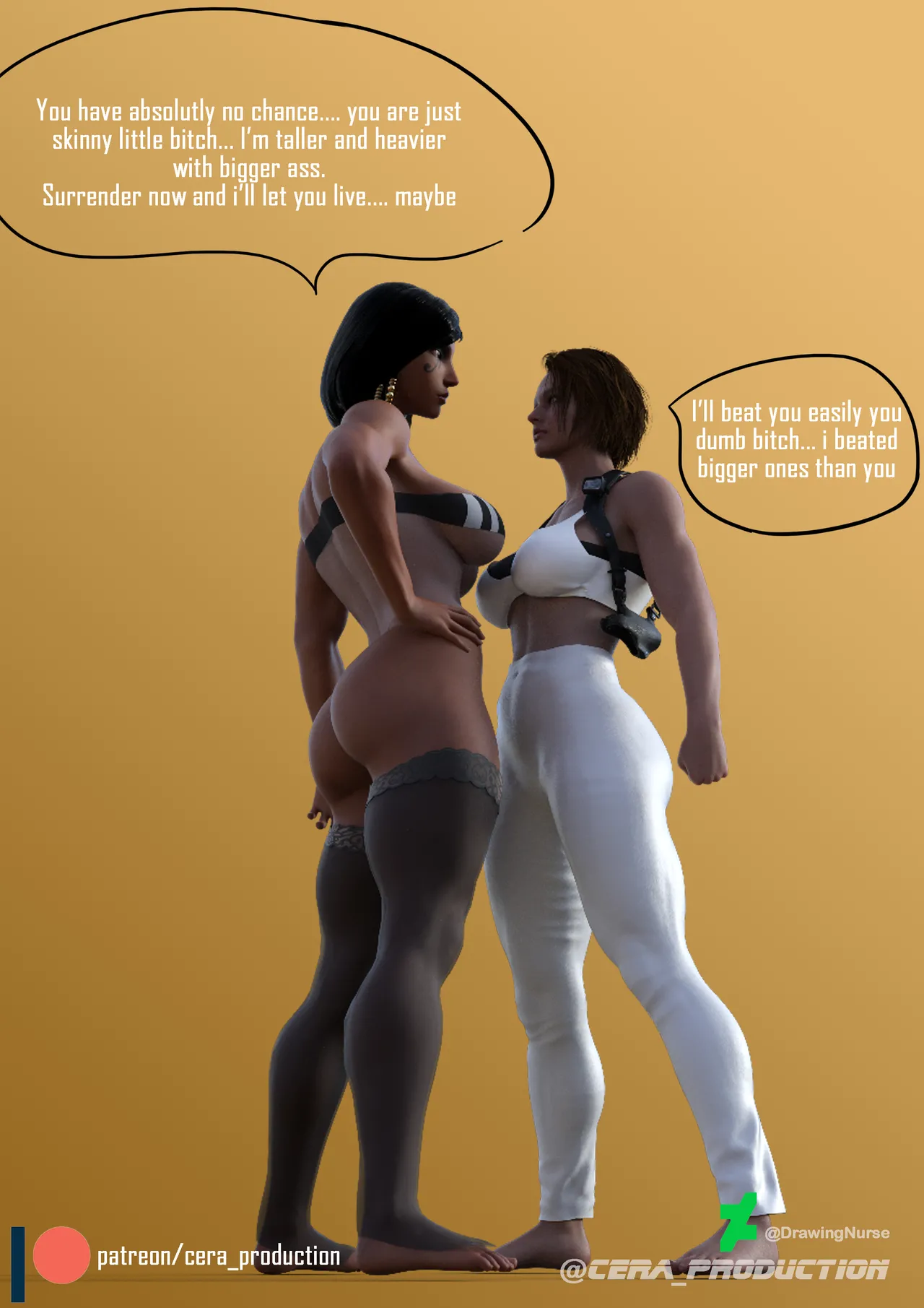 Pharah Vs Jill Valentine Part I page 1 full
