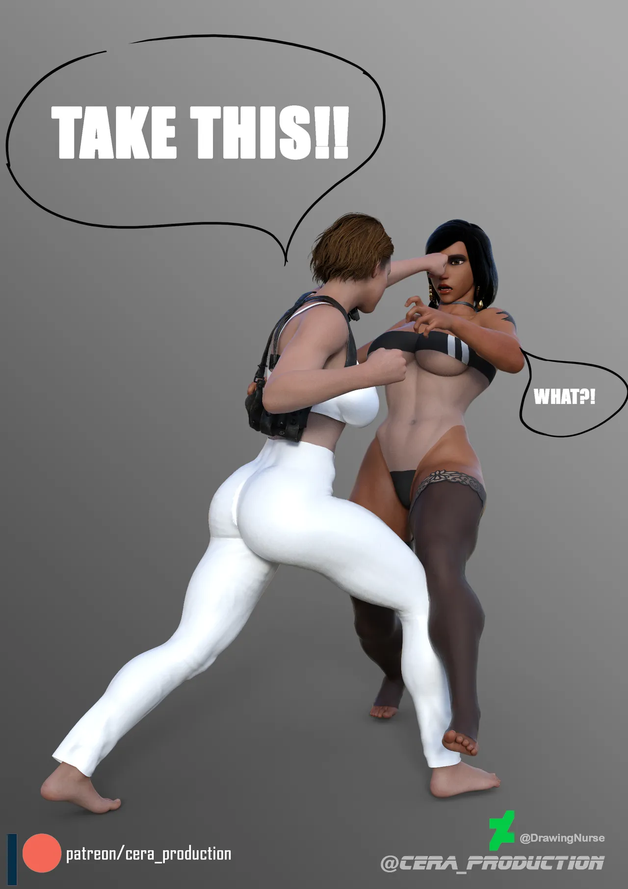 Pharah Vs Jill Valentine Part I page 2 full