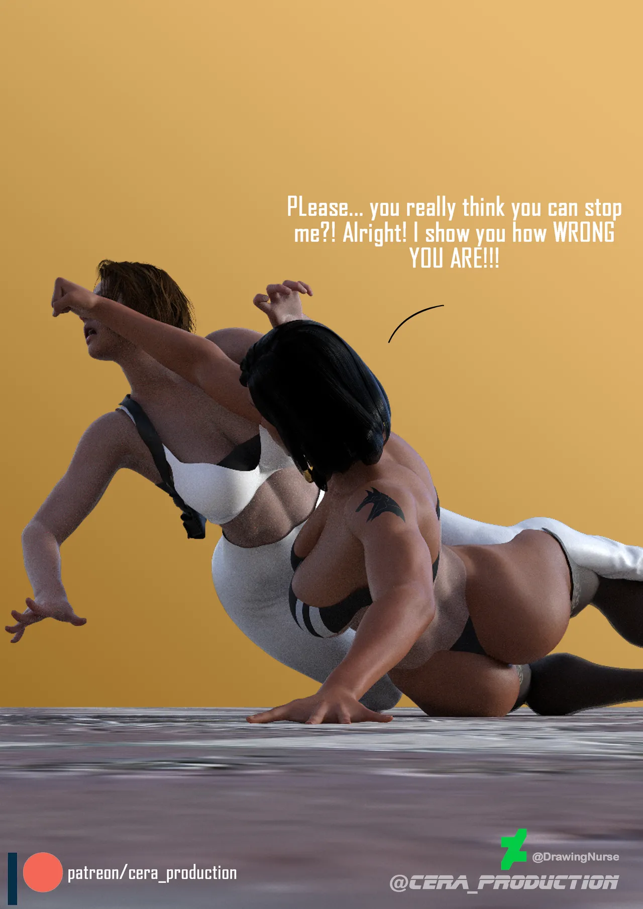 Pharah Vs Jill Valentine Part I page 7 full